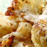 Balsamic & Parmesan Roasted Cauliflower