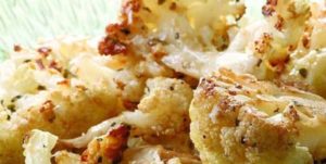 Balsamic & Parmesan Roasted Cauliflower