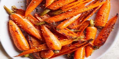 Sautéed Carrots with Gomasio